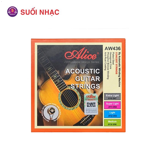 Dây guitar acoustic Alice AW436 