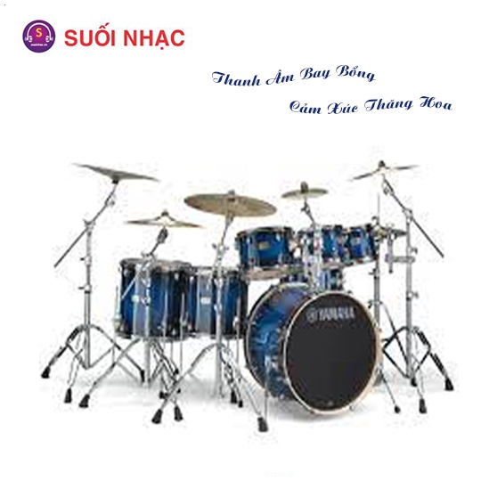 Bộ Trống Cơ Yamaha SBP2F5 Matte Surf Green + Hw780 + DS550 (không kèm cymbal)