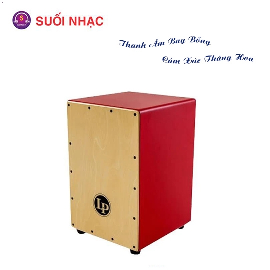 Trống Cajon LP đỏ