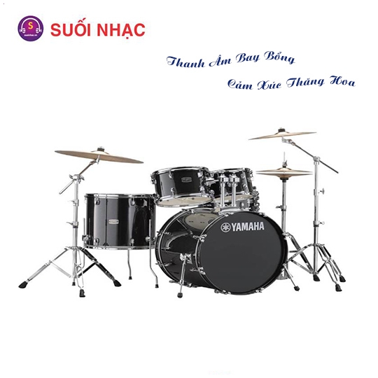 Bộ Trống Cơ Yamaha RDP2F5 Black Glitter + Hw780 + DS550 (không kèm cymbal)