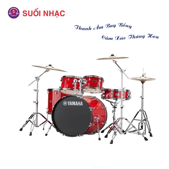 Bộ Trống Cơ Yamaha RDP2F5  Hot Red + Hw780 + DS550 ( không kèm cymbal)