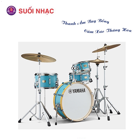 Bộ Trống Cơ Yamaha SBP0F4H Matte Surf Green + Hw780 + DS550 (không kèm bộ cymbal)