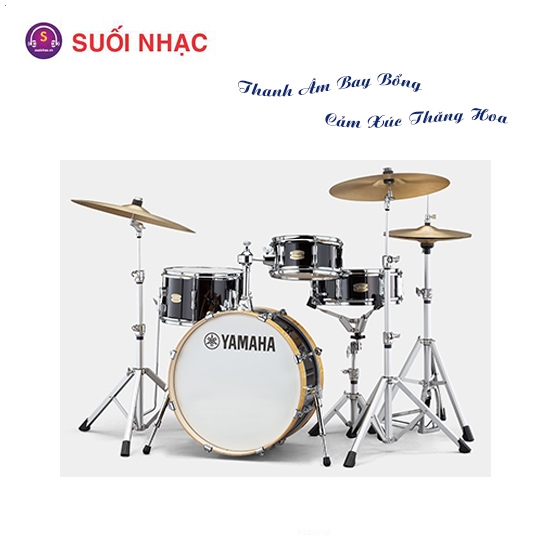Bộ Trống Cơ Yamaha SBP0F4H Raven  Black + Hw780 + DS550 (không kèm cymbal)