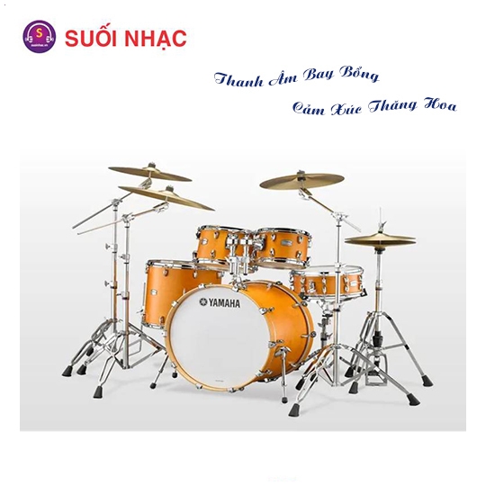 Bộ Trống Cơ Yamaha RDP0F5  Mellow Yellow + Hw780 + DS550  (không kèm cymbal)